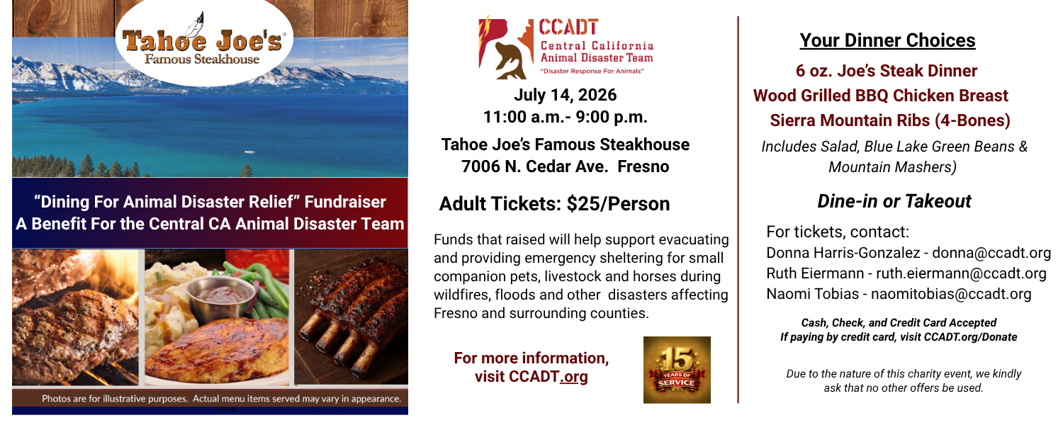 Tahoe Joe's Restaurant 2026